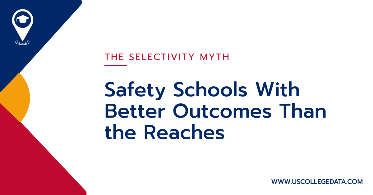 Safety Schools With Better Outcomes Than the Reaches